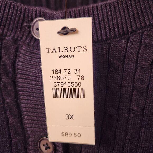 Talbots Sweater Set - Cardigan and Shell - Picture 4 of 7